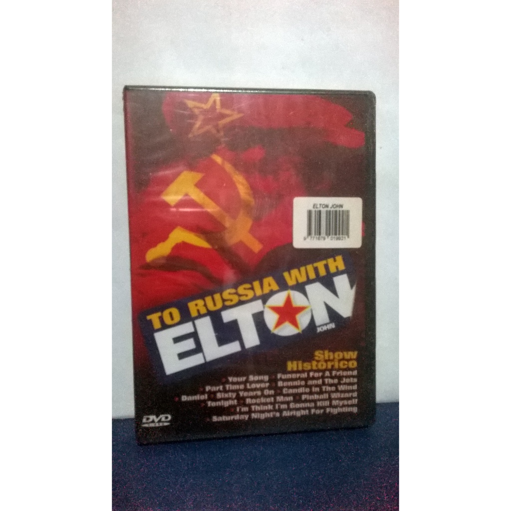 Elton John - To Russia With Elton - DVD Original Lacrado