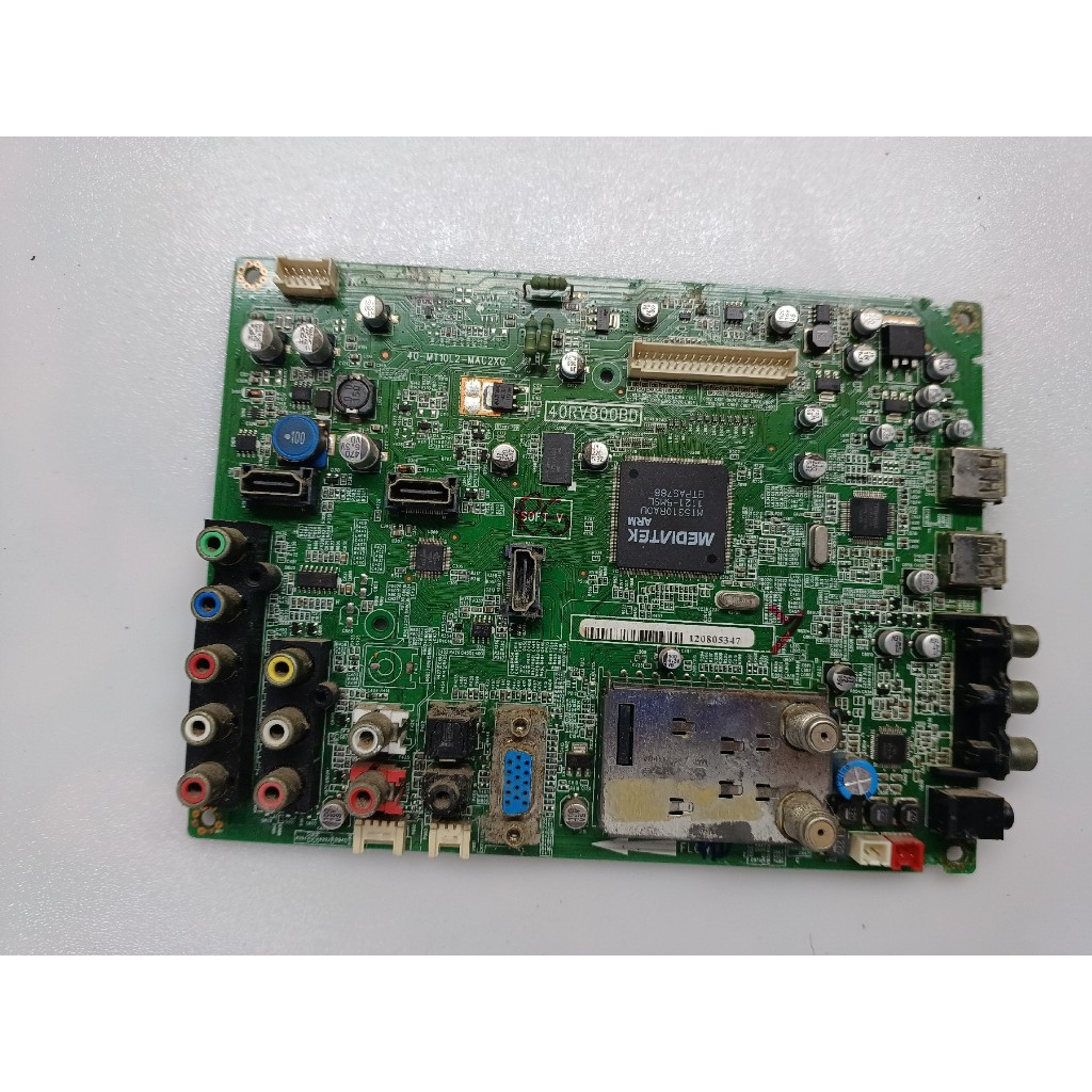 placa principal tv toshiba 32rv800 / 40-mt10l2-mac2xg