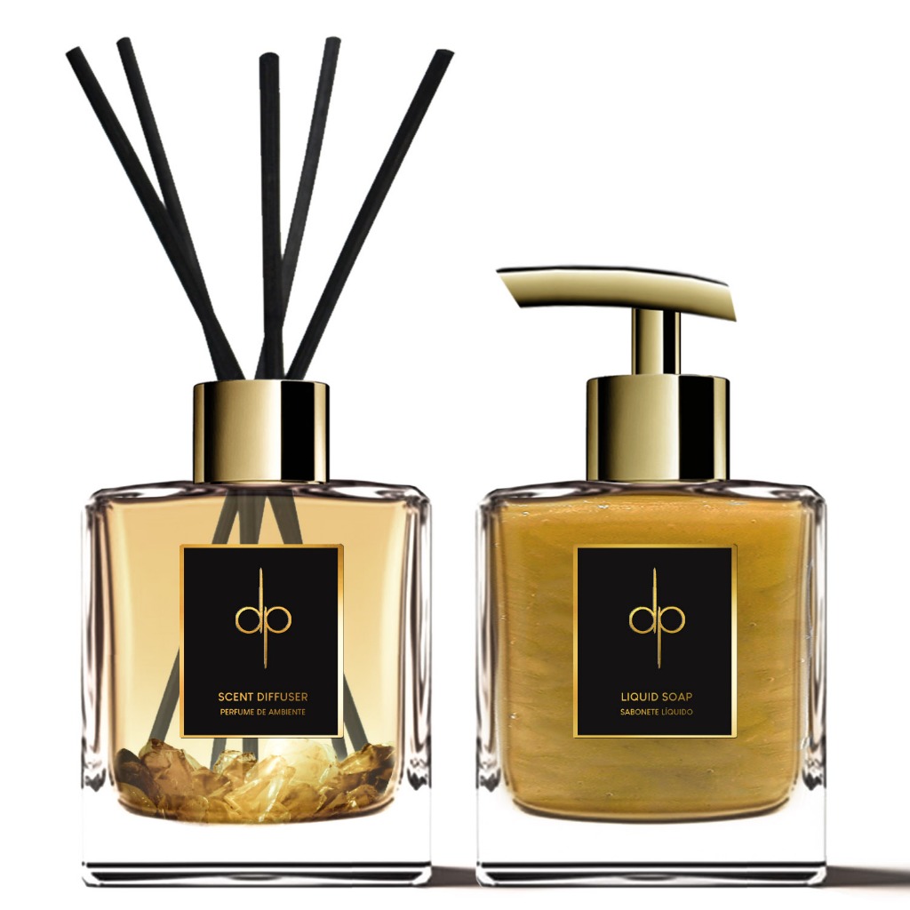 Kit Lavabo Citrine (Prosperidade e Energia) | Aromatizadores com Pedras Naturais | Di Piettro em Oferta na Shopee