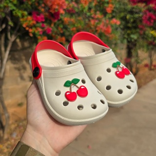 Babuche Cereja Infantil Sandália Menina Leve Confortável Feminino Criança Estilo SôLuz em Oferta na Shopee