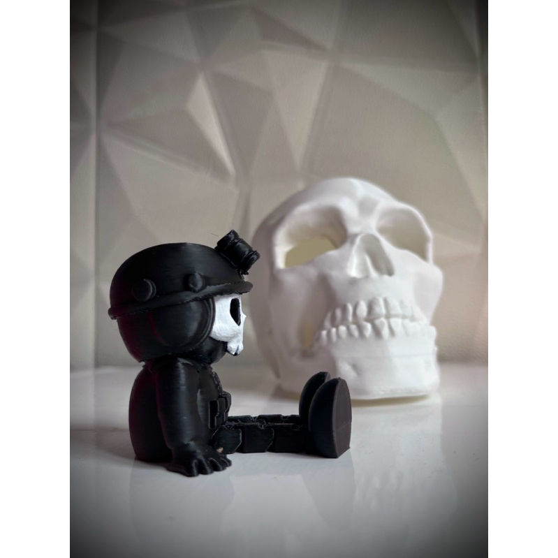 Call Of Duty - Ghost Boneco Articulado Decorativo Setup Gamer