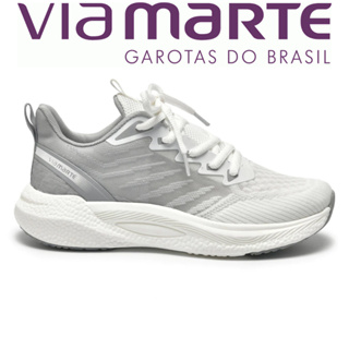 Tênis Feminino Esportivo Via Marte Original Running Sport Mesh Conforto Academia Caminhar Super Leve em Oferta na Shopee
