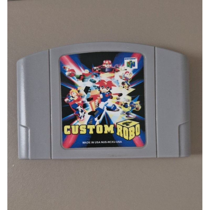 Custom robo - Jogo Fita Nintendo 64
