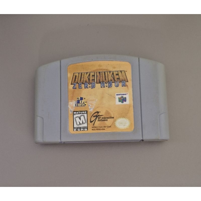 Duke Nukem Zero Hour - Fita Jogo Nintendo 64