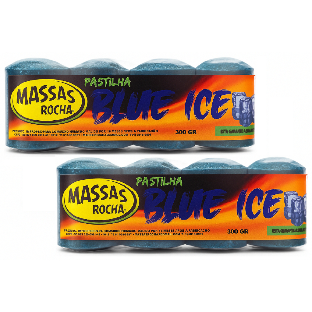 Kit Pastilha para Carpa Blue Ice C/ 4 Unidades - 2 Kits