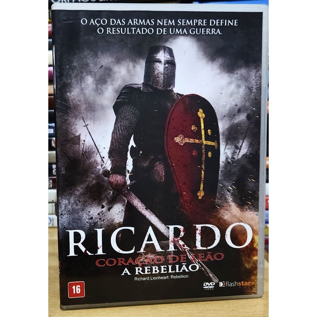 DVD Ricardo Coração De Leão - A Rebelião (Original Seminovo)
