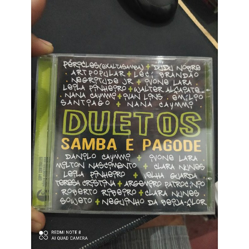 CD Duetos - Samba e Pagode