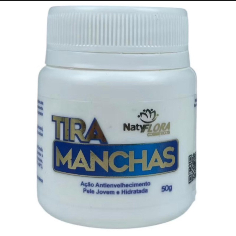 Creme Tira Manchas, Acaba com Melasma e Ação Anti-envelhecimento 1 Unidade 50g NatyFlora em Oferta na Shopee