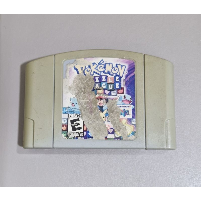 Pokemon Puzzle League - Jogo Fita Nintendo 64