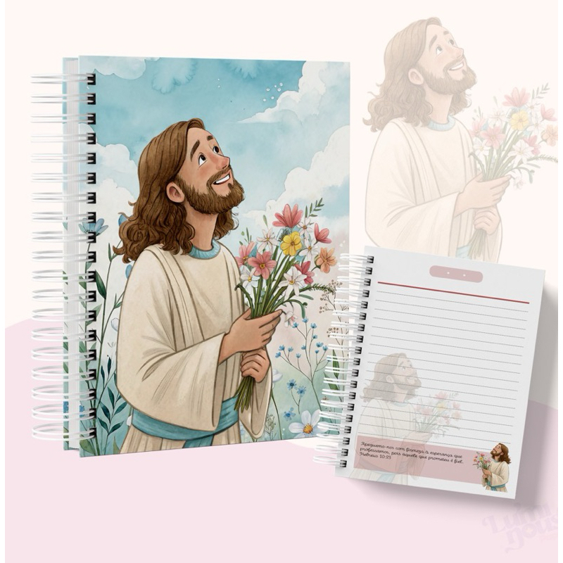 Caderno 📔 “Palavra Viva – Caderno Devocional”
