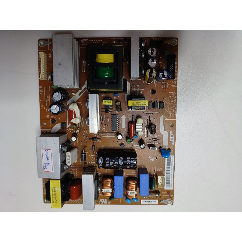 placa da fonte tv samsung ln32a550 ln32a550p3r / bn44-00208a