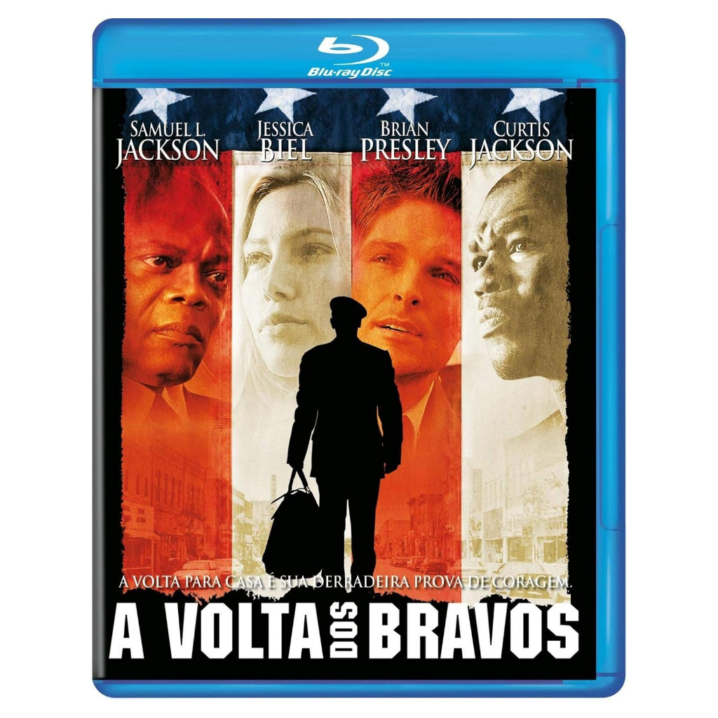 Blu-ray A Volta dos Bravos Samuel L. Jackson com Extras Original Novo e Lacrado