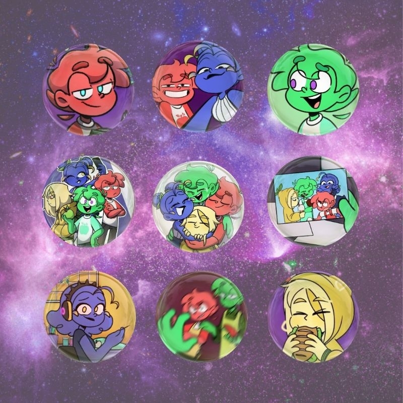 Mundo Torajo Broches /Pin/Bottons tamanho 3,5cm pacotes atacado