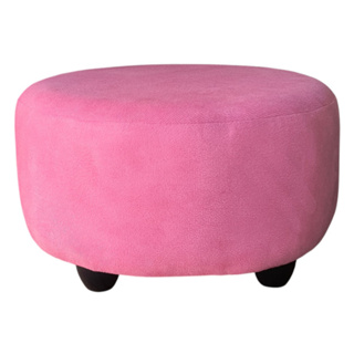 Puff Redondo Decorativo Com 4 Pés Reforçado Sala Quarto - Montagem Completa em Oferta na Shopee