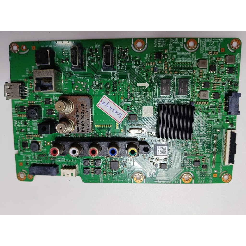 placa principal tv samsung un40h5103 / hd