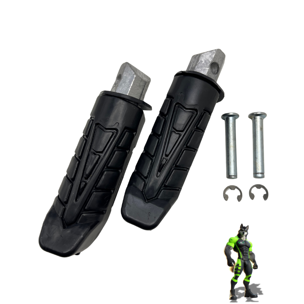 Par Pedaleira Traseira Titan 160 Twister250 Bros 2016 A 2020