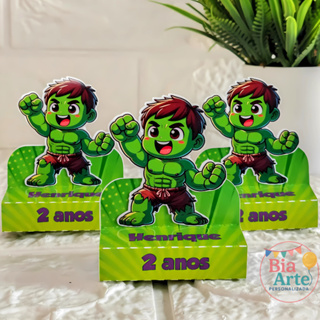Porta Bis Duplo Hulk Baby Cute - Kit Festa Infantil Lembrancinha Personalizada em Oferta na Shopee