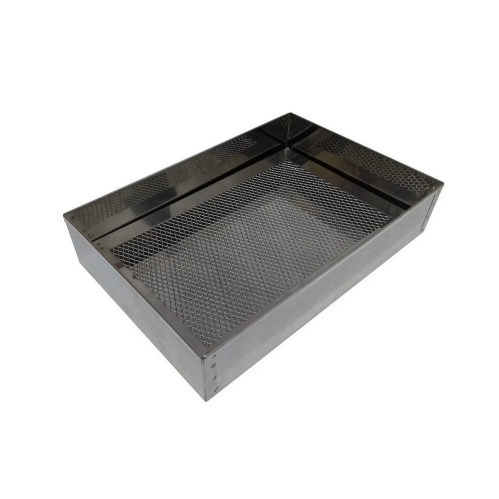 Escorredor Pastel Batata 20 X 40 Em Inox Profissional