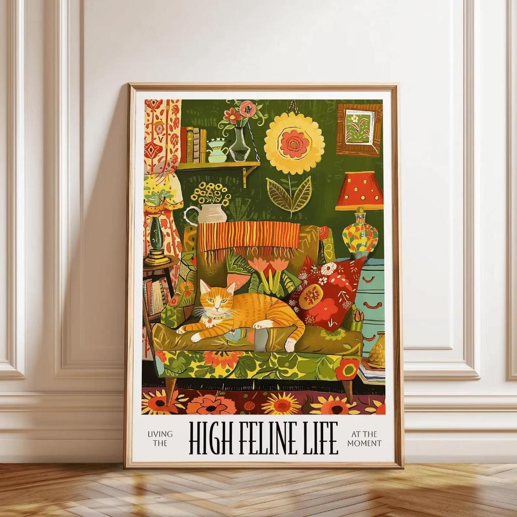 Quadro decorativo Mercado de flores em Paris elegante (1 peça)