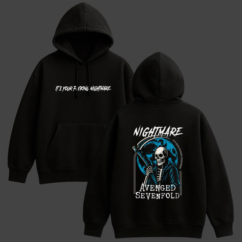 Moletom Canguru c/ Capuz Avenged Sevenfold - Nightmare