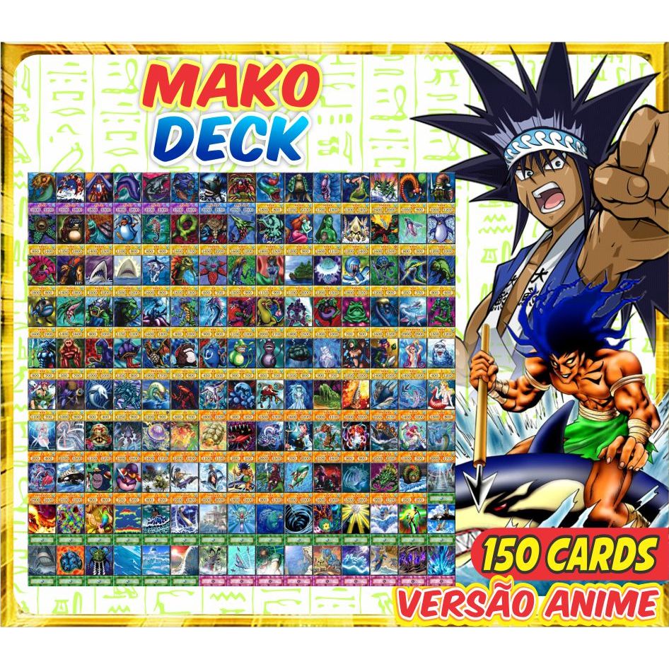 Mako Tsunami (150 Cards) Deck Anime