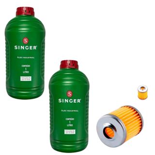 Kit Manutenção Máquina de Costura – 2 Óleos Singer e 2 Filtros em Oferta na Shopee