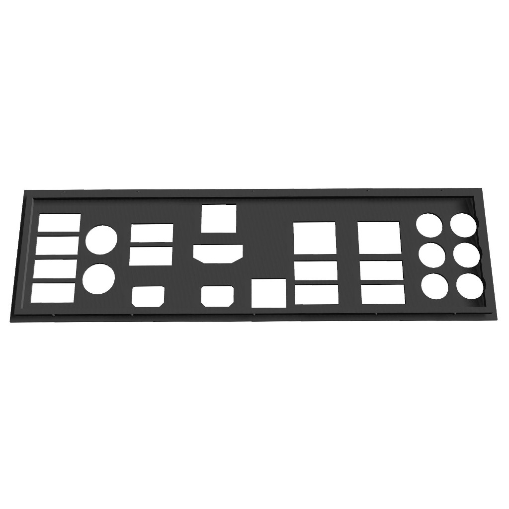 Espelho Tampa Acabamento Para Placa-mãe Asus Z87-deluxe/dual