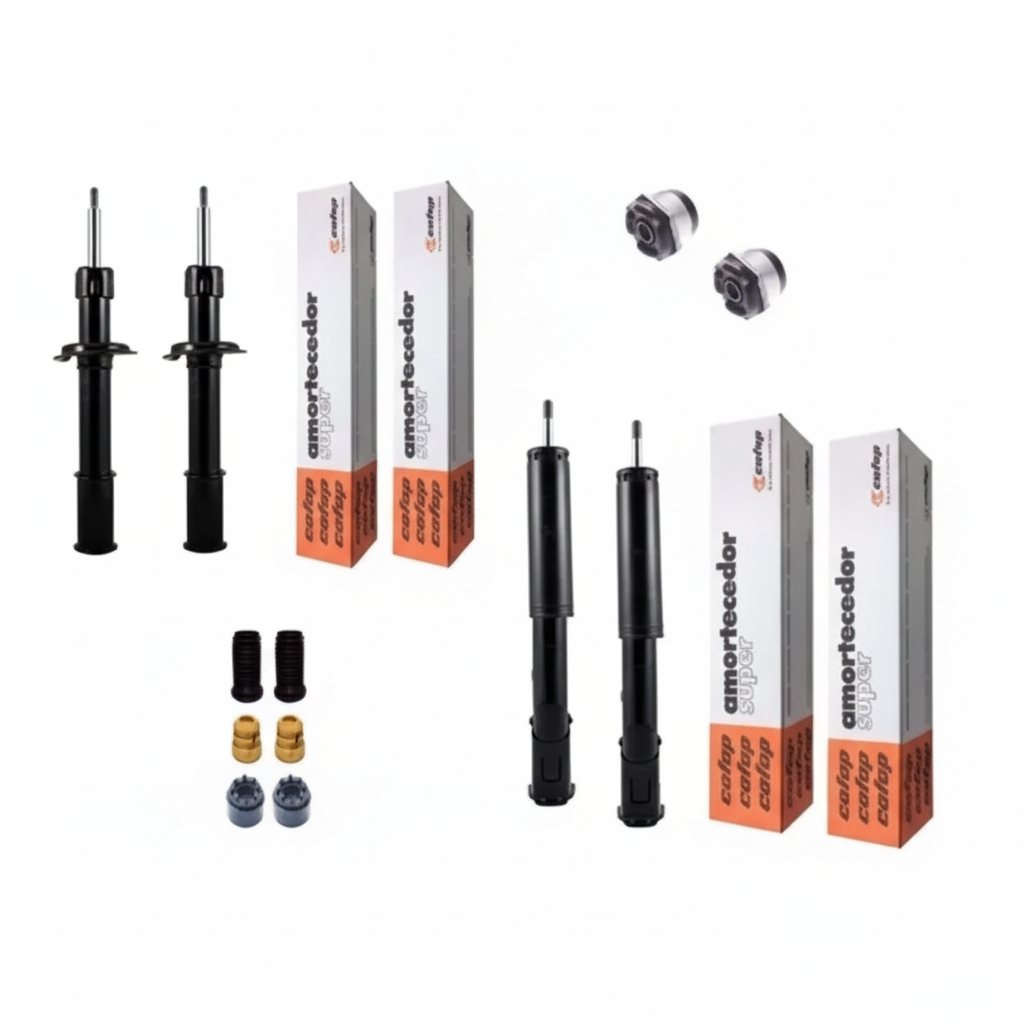 04 Amortecedores + Kits Completo Fiat Uno 1989 A 2013 em Oferta na Shopee