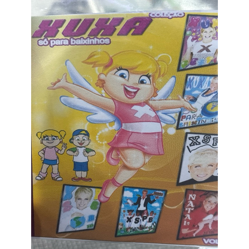 Xuxa Só para baixinhos coleção 6 em 1 DVD vídeo