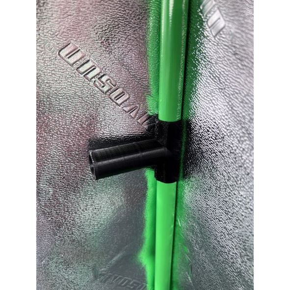 Suporte T para Estufa Grow Plantas Cultivo Indoor Resistente Impresso em 3D