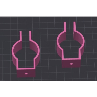 Suporte de Parede para Estufas de PVC 32mm Grow Plantas Cultivo Indoor Resistente Impresso em 3D