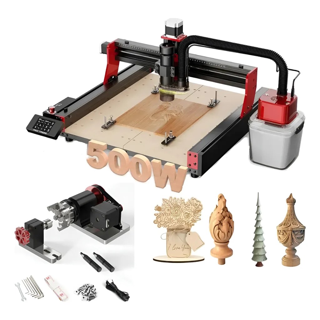 Kit Roteador Cnc Twotrees Ttc450 Pro Máquina Metal Completa