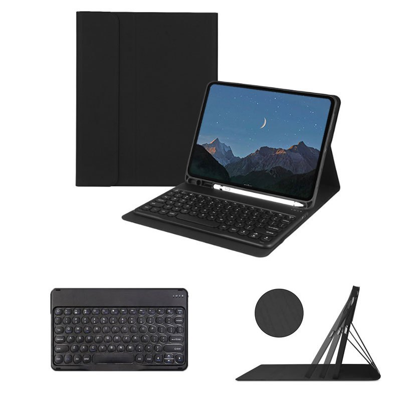 Capa para tablet Samsung S6 Lite com redondos ABNT2 teclado (com tecla C)