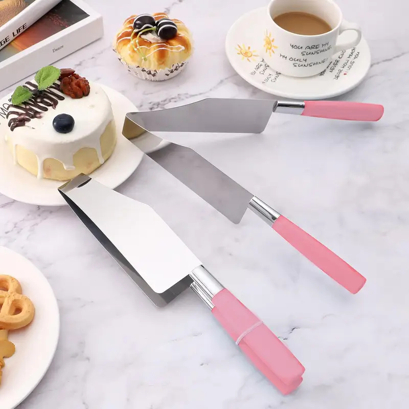 Aço Inoxidável Bolo Corte Separador de Bolo Separador de Bolo Transferência de Bolo Clipe de Pão Clipe de Bolo em Oferta na Shopee