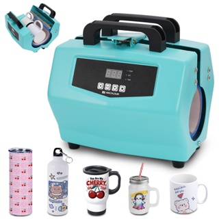 Prensa Térmica Canecas Sublimadora Transfer 20oz Portátil MECOLOUR em Oferta na Shopee