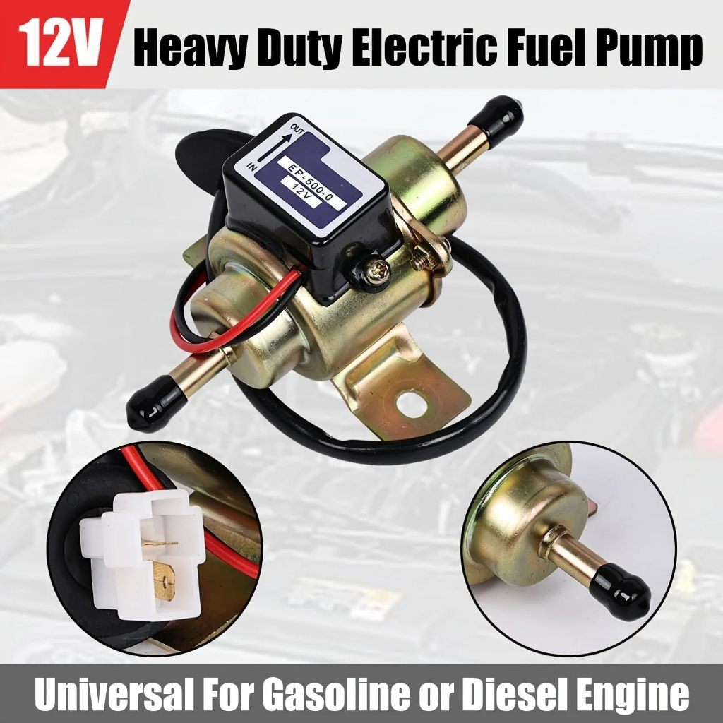 12V Bomba Combustível Gasolina Diesel Álcool Baixa Pressão - EP500-0 em Oferta na Shopee