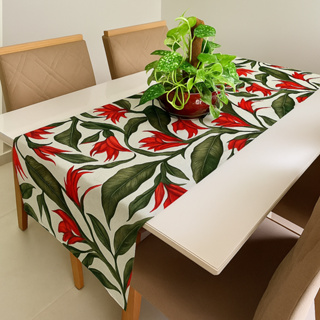 Caminho, Trilho de Mesa, 1,45 x 0,45 m, Diversas Estampas em Oferta na Shopee