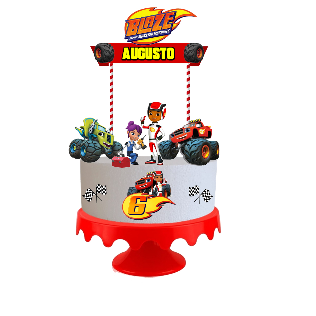 Bolo Blaze Monster Machine: Onde Comprar | BuscaProdutos