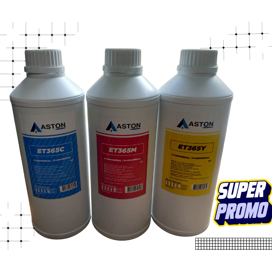 3 litroTintas Aston Para L3250 L3150 L4160 L5290 504 544 T544 Marca: Aston GENERICAS