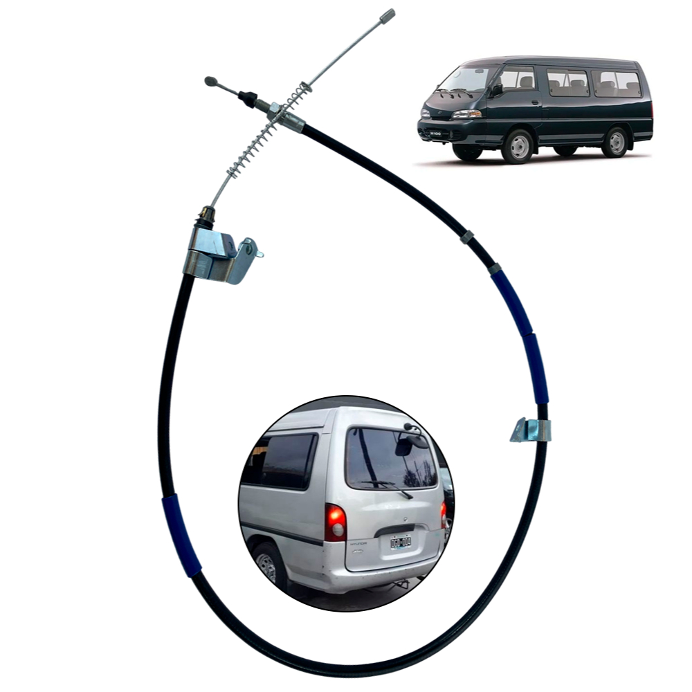Cabo Freio Traseiro Esquerdo compatível com Hyundai H100 Todos anos e modelos