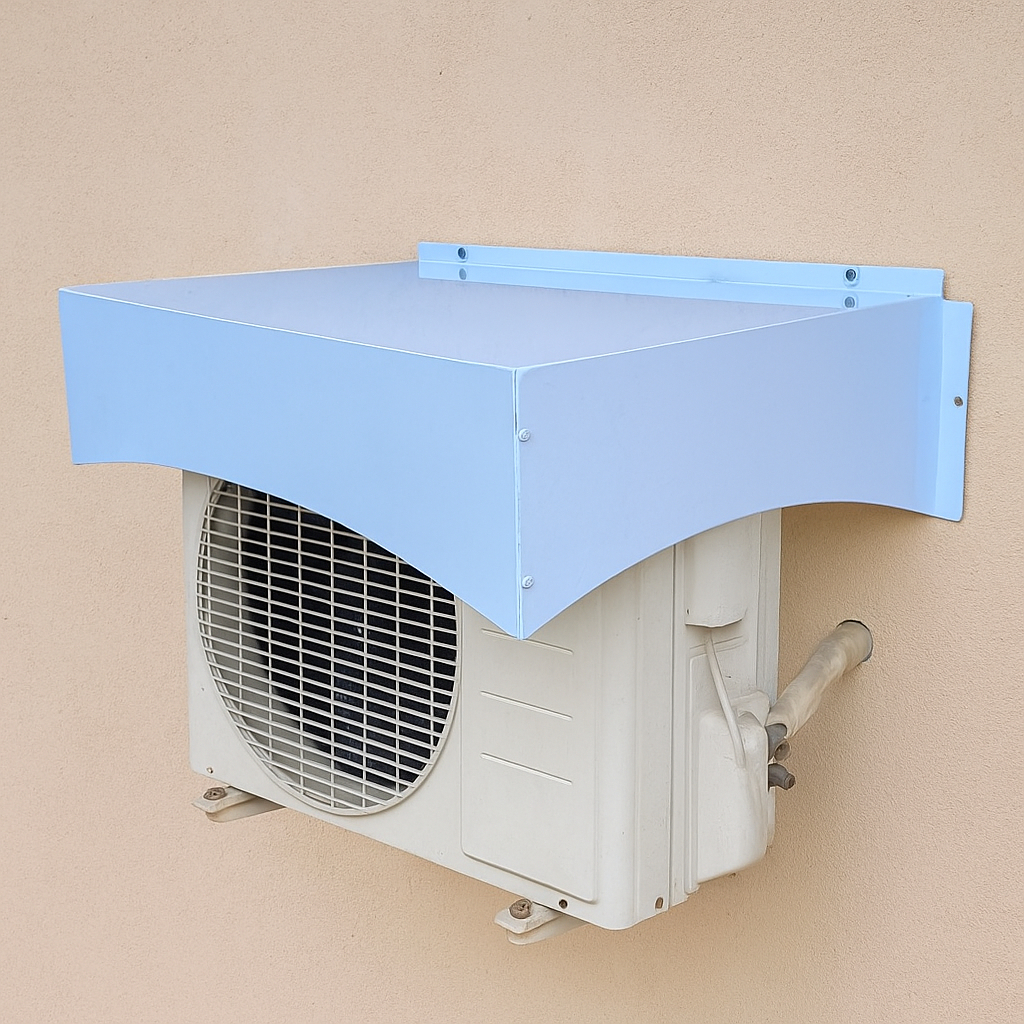 Protetor De Ar Condicionado Resistente Em Aço Anticorrosão Para 7 á 12 Mil Btus em Oferta na Shopee