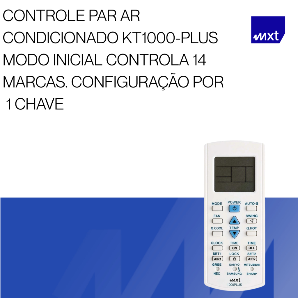 CONTROLE DE AR CONDICIONADO UNIVERSAL - MXT · foto 2