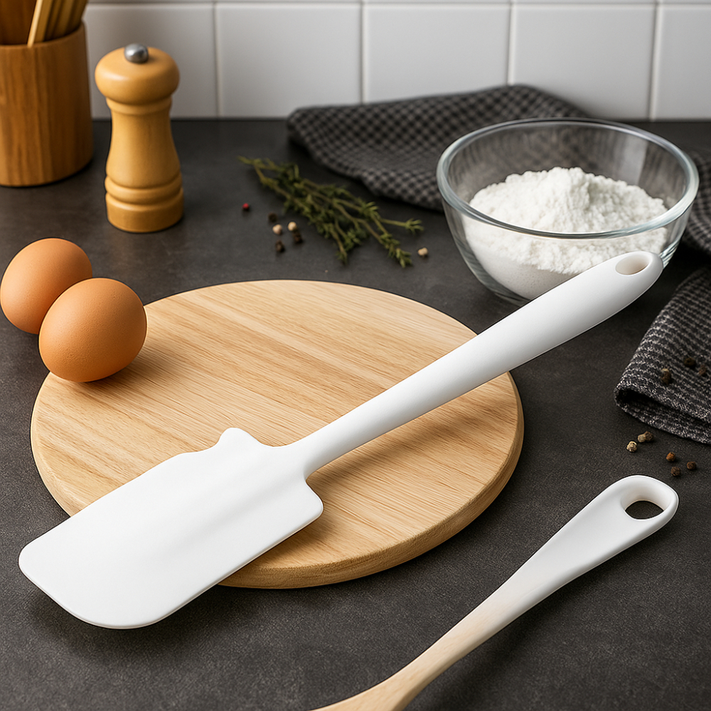 Espátula em Silicone 36cm Profissional Utensílio para Confeitaria e Cozinha Weck