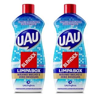 Kit 2un De Detergente Limpa Box Blindex Uau 200ml Cada em Oferta na Shopee