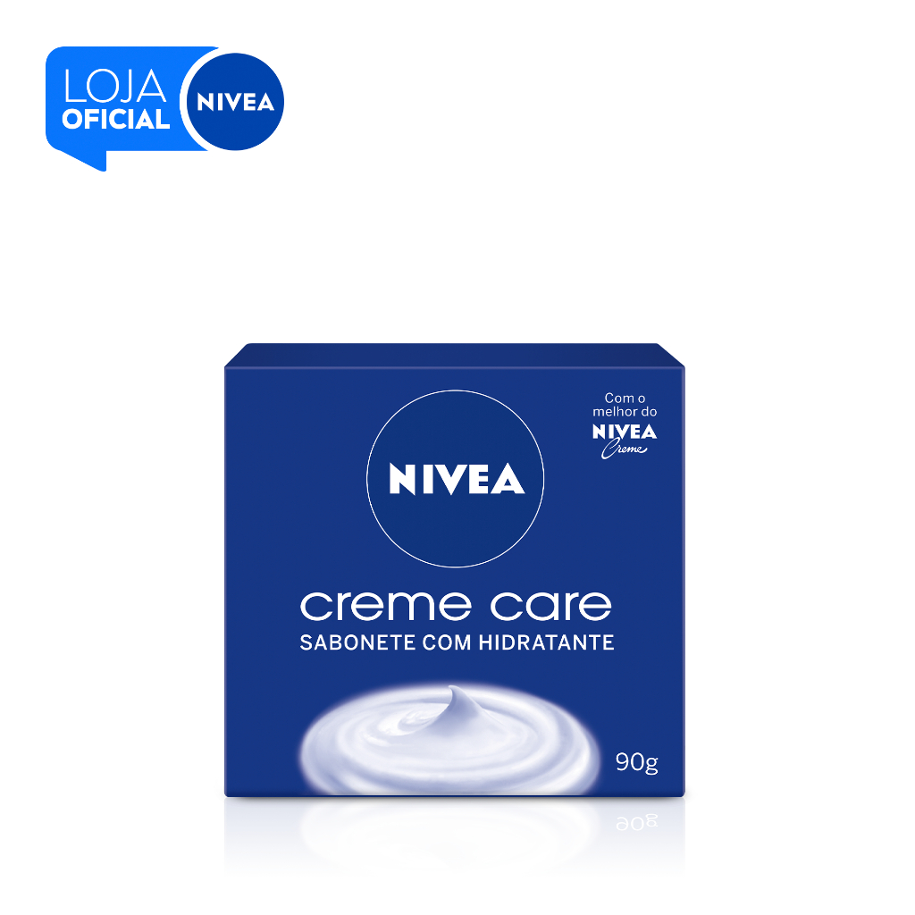 NIVEA Sabonete em Barra Creme Care 90g em Oferta na Shopee