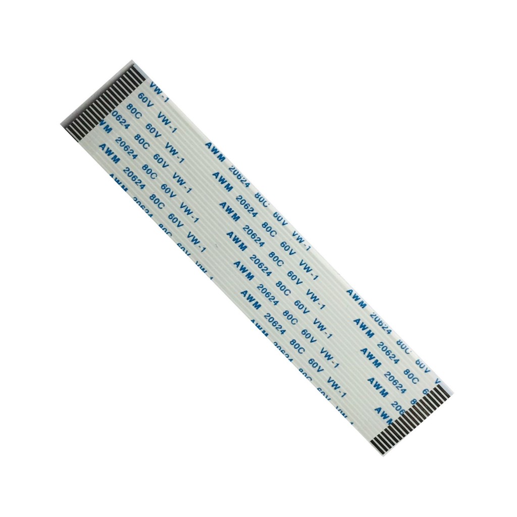 Cabo Flat 20 Vias X 10cm Compatível Para Inversor Frequência Weg Erg Cfw 08