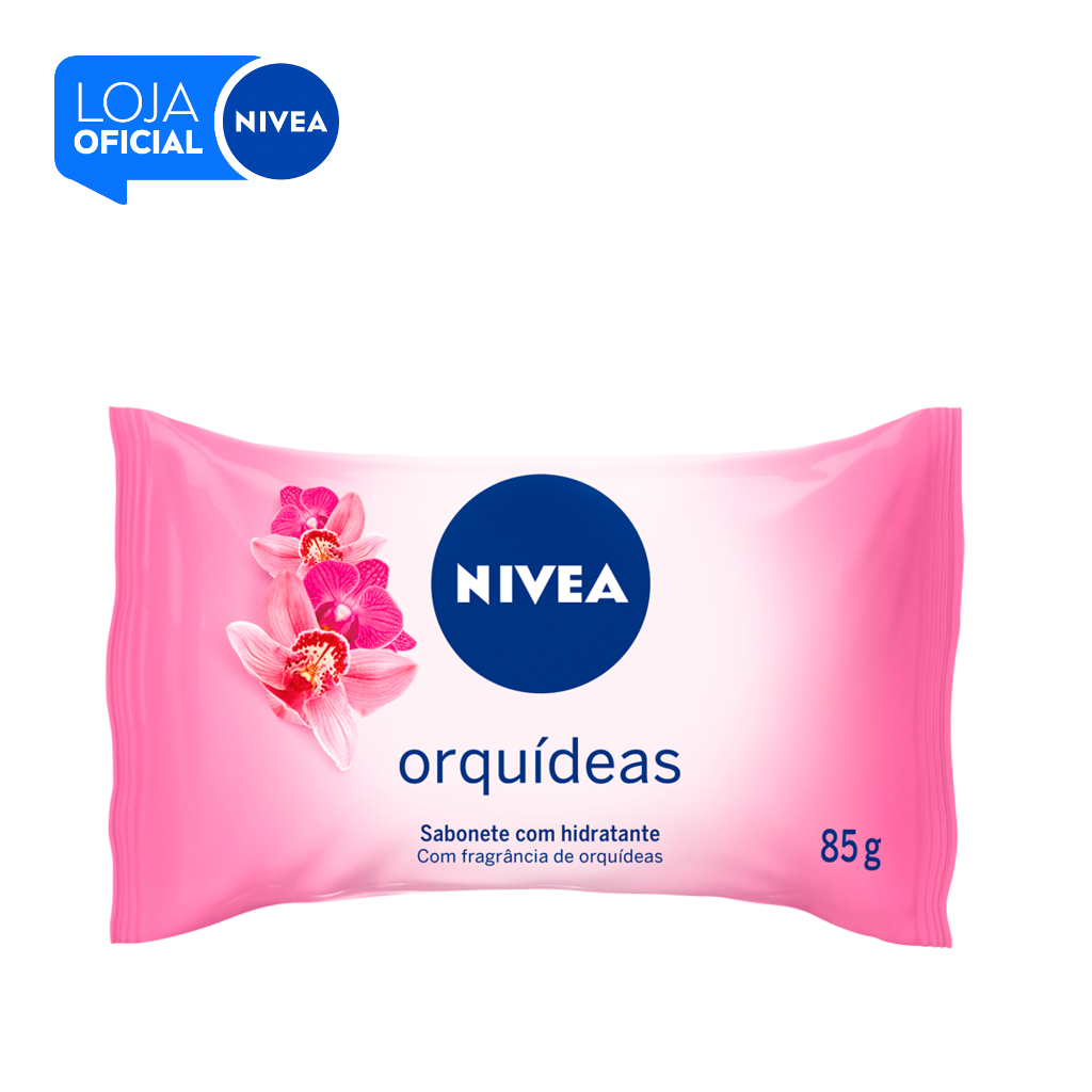 NIVEA Sabonete em Barra Orquídeas 85g em Oferta na Shopee