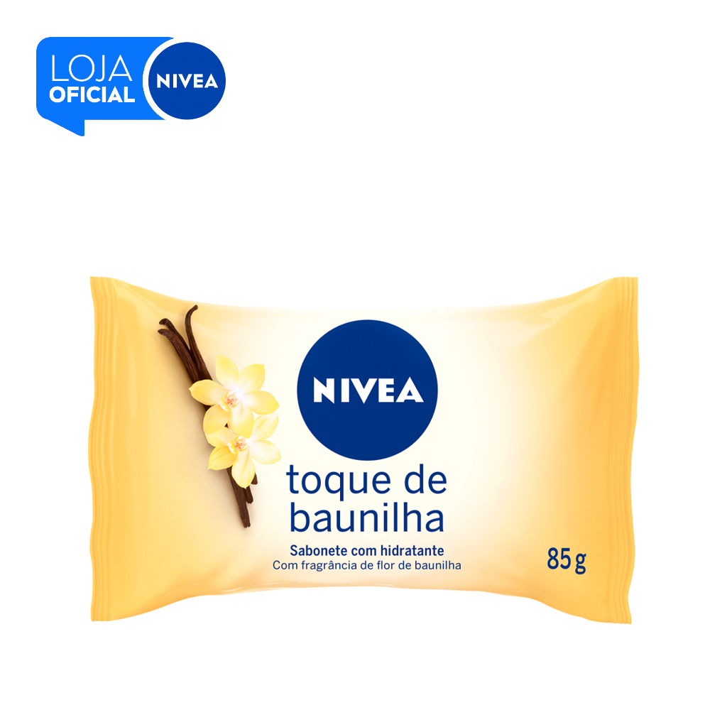 NIVEA Sabonete em Barra Toque de Baunilha 85g em Oferta na Shopee