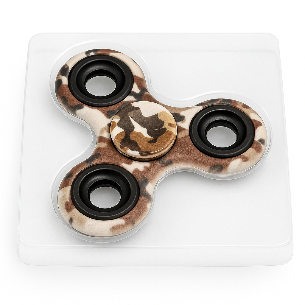 Spinner Estampa Militar – Ideal para Criançasbrinquedo anti estresse e ansiedade fidget hand spinner em Oferta na Shopee