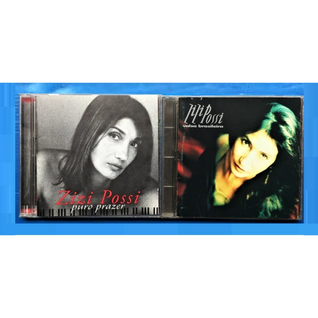 Cd Zizi Possi - Puro Prazer + Valsa Brasileira = São 2 Cds